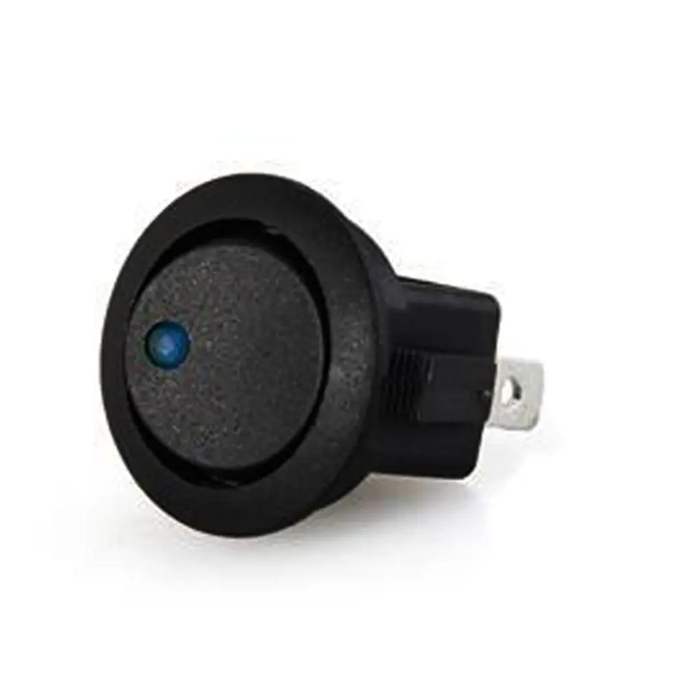 EE support 5 шт. 12 В круглый тумблер точечный лодочный цвет светодиодный переключатель