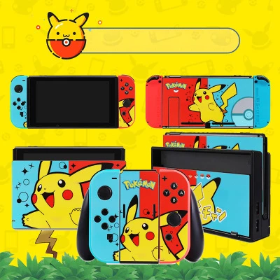 Switch Sticker Pokem Для nintendo Switch NS дорожная Сумка Многофункциональная портативный каркас Защитная сумка для хранения мягкая сумка для переноски открытый чехол сумка - Цвет: Switch Sticker Pokem