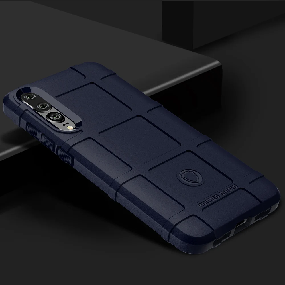 NYFundas for huawei p20 lite pro case Rugged Shield Armor Silicone Bumper Soft Back Cover Case mate 10 honor 8X |