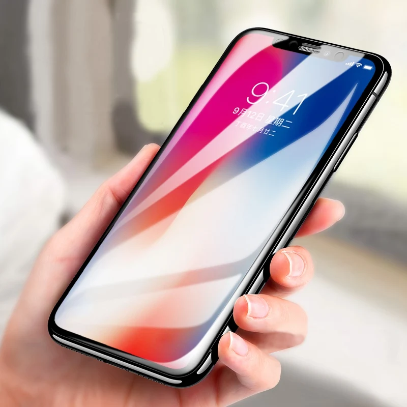 RDCY закаленное стекло для iPhone XS MAX защита экрана изогнутое полное покрытие на Защитное стекло для iPhone XS MAX XR стекло