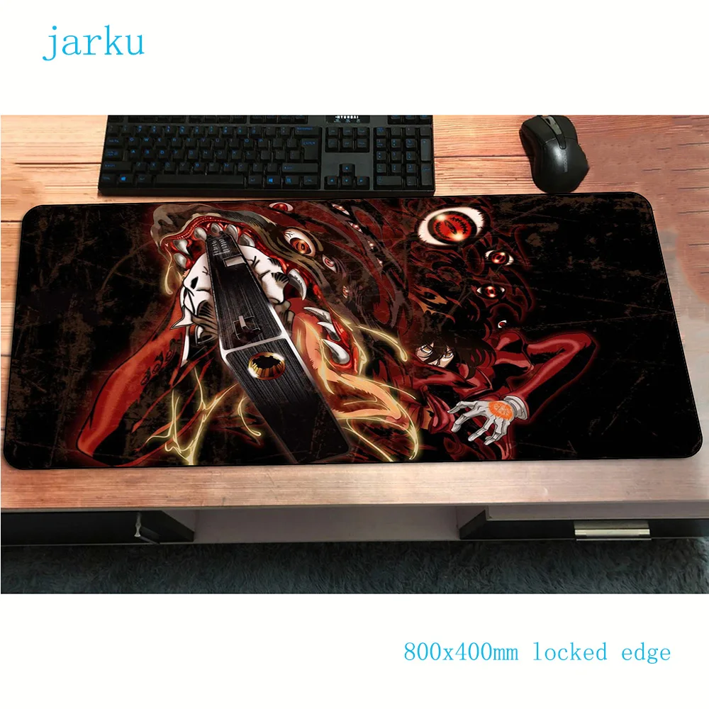 

hellsing mousepad gamer High-end 800x400x3mm gaming mouse pad large cute notebook pc accessories laptop padmouse ergonomic mat