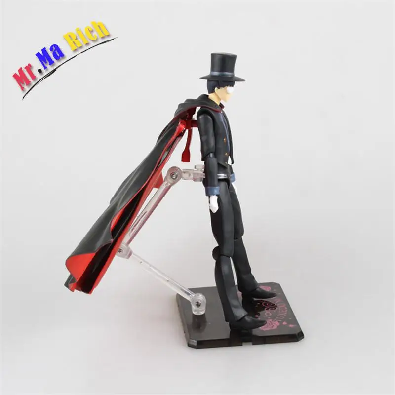 Аниме Shfiguarts Сейлор Мун смокинг маска Чиба Мамору 20th ПВХ фигурка Коллекционная