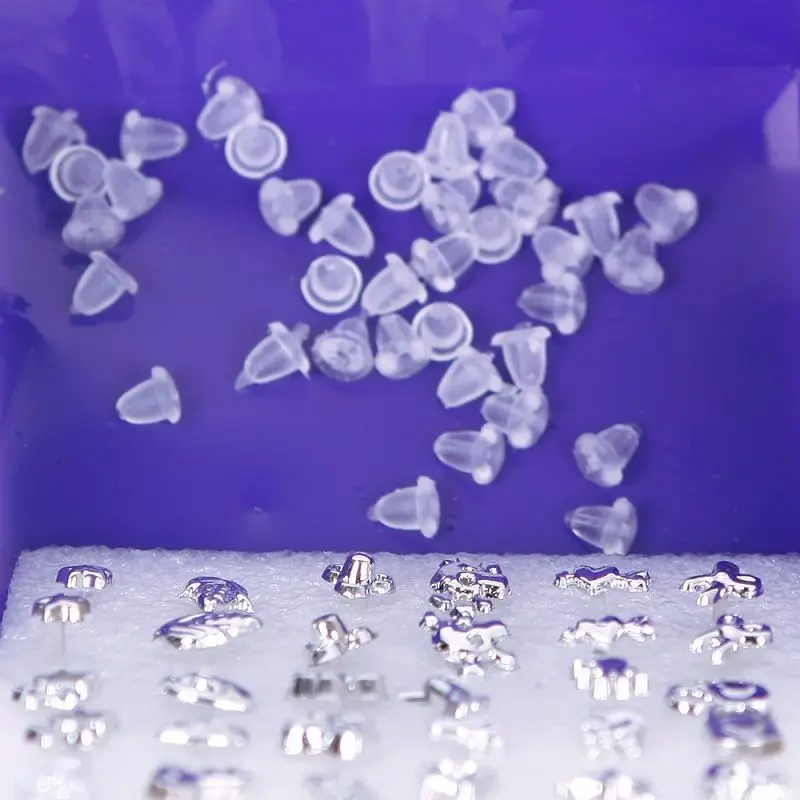 18 пар разных посеребренных пластиковых сережек с простым дизайном богемные