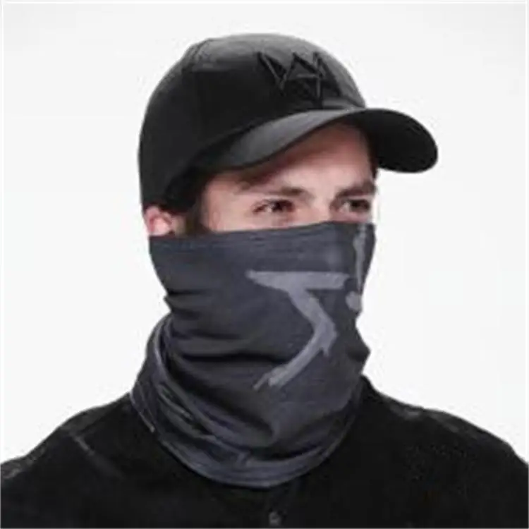 Часы маски собак Маркус Холлоуэй Маска Косплей Aiden черная маска для лица Кепка с надписью Dedsec кепки вечерние Хэллоуин