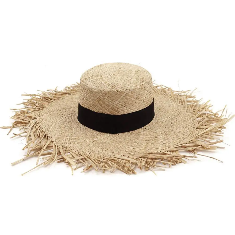 

Women Roll up Straw Hat Adjustable Beach Sun Hat for Beach Camping Travel Fishing Sunscreen UV Protection