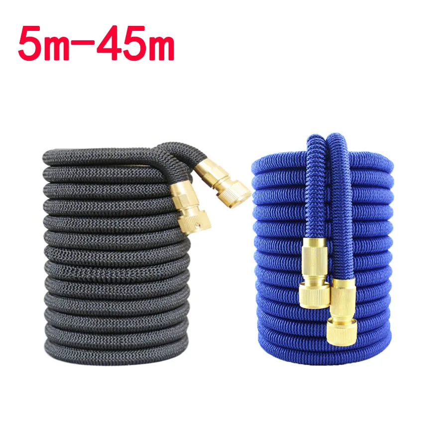 

5m-45m Garden Hose Extensible Watering Lawn Mangueras Para Jardin Flexible Magic Pipe Agricultural Irrigation Tool Dropshipping