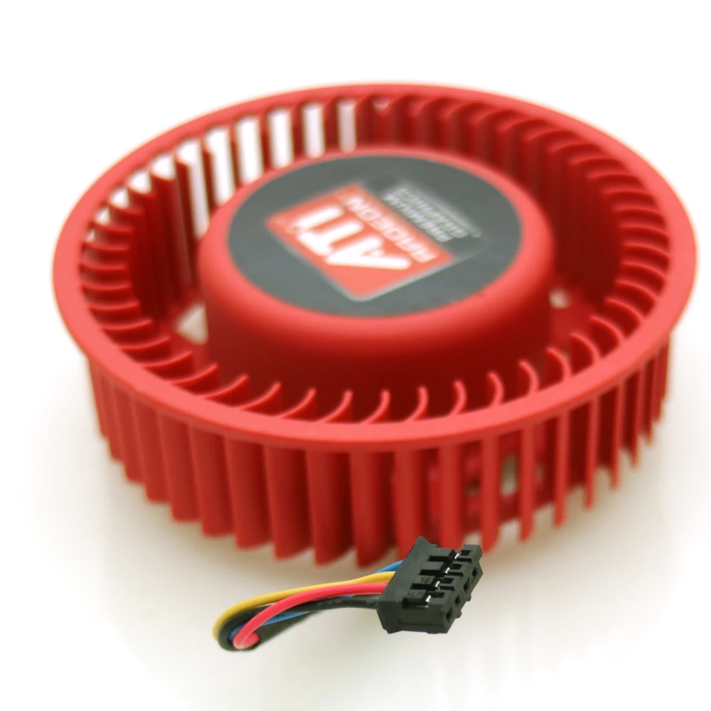 basa0725r2u 12 В 1.2a 75 мм для ATI HD4850 hd4890 HD5970 HD5870 Графика Вентилятор охлаждения 4 Провода 4PIN