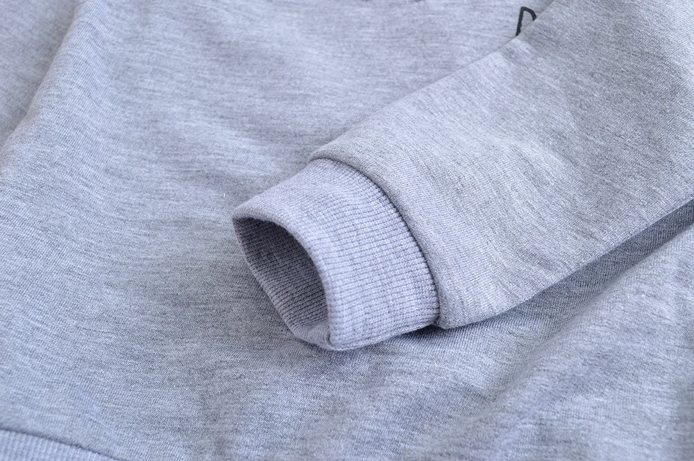 Одежда для маленьких мальчиков детская одежда с длинным рукавом хлопок серый