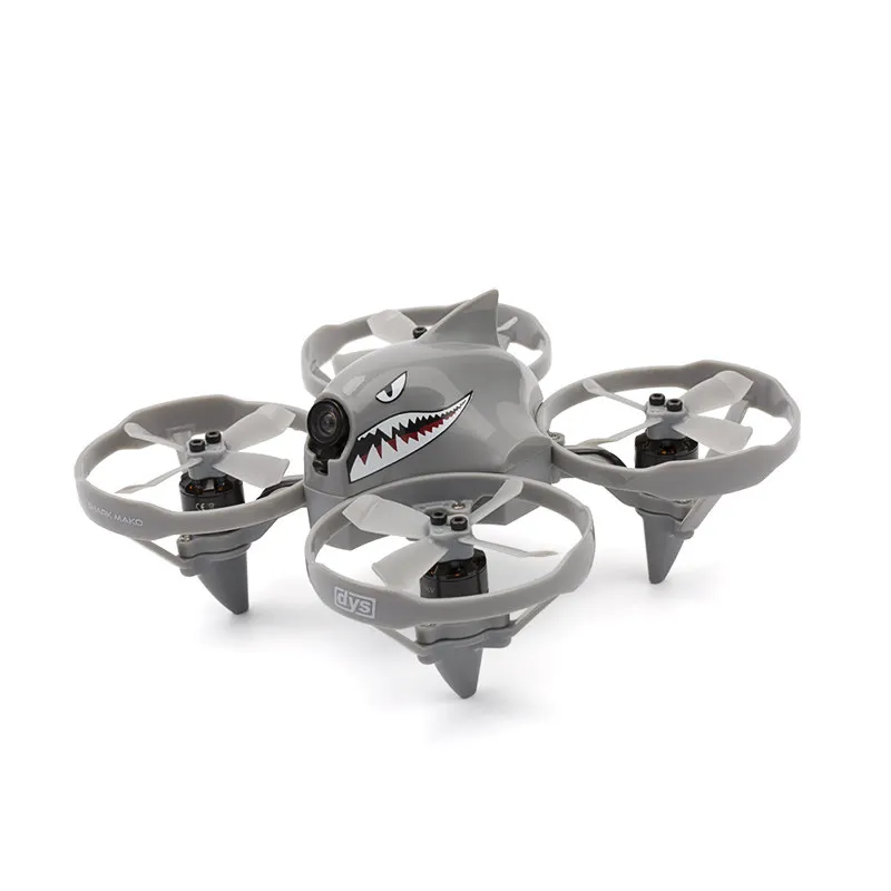 DYS Акула-Мако 100 мм FPV Racing Drone БНФ W/F4 Flight Controller 5 8 Г 25/200 МВт VTX Blheli_S 18A ESC оранжевый