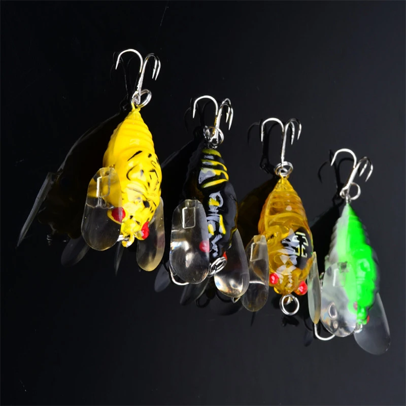 1 шт. ограниченная по времени срочная Рыбалка цвета рыболовные снасти 4 см/6 г Cicada