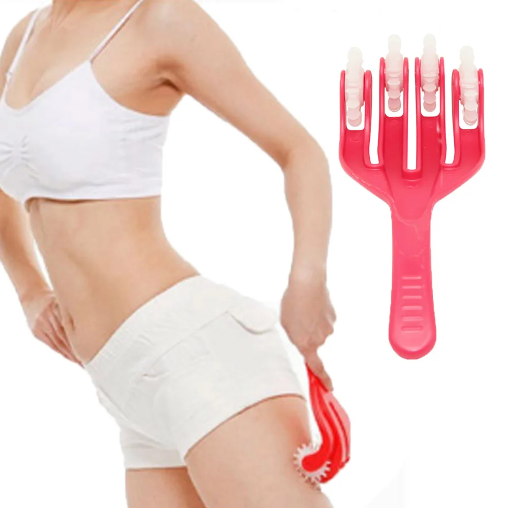 Массажер для ягодиц с 4 пальцами розовый и красный цвета | Красота здоровье