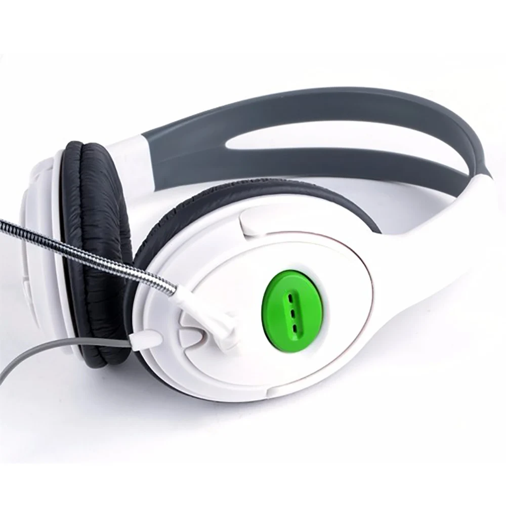 Большие наушники проводной геймер классические стерео Игры гарнитура 2 5 мм AUX