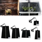 Подогреватель ПЭТ 57 Вт с регулируемой температурой, кровать для амфибий, 220-240 В, европейская вилка