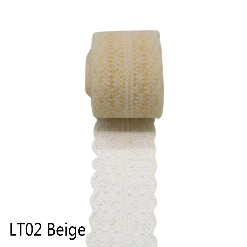beige 10 м/лот, 4,5 см, кружевная фатиновая юбка-пачка для маленьких девочек, тканевая юбка-рюмочка для дня рождения, вечеринки, свадебного торжества, украшения стола - Цвет: beige