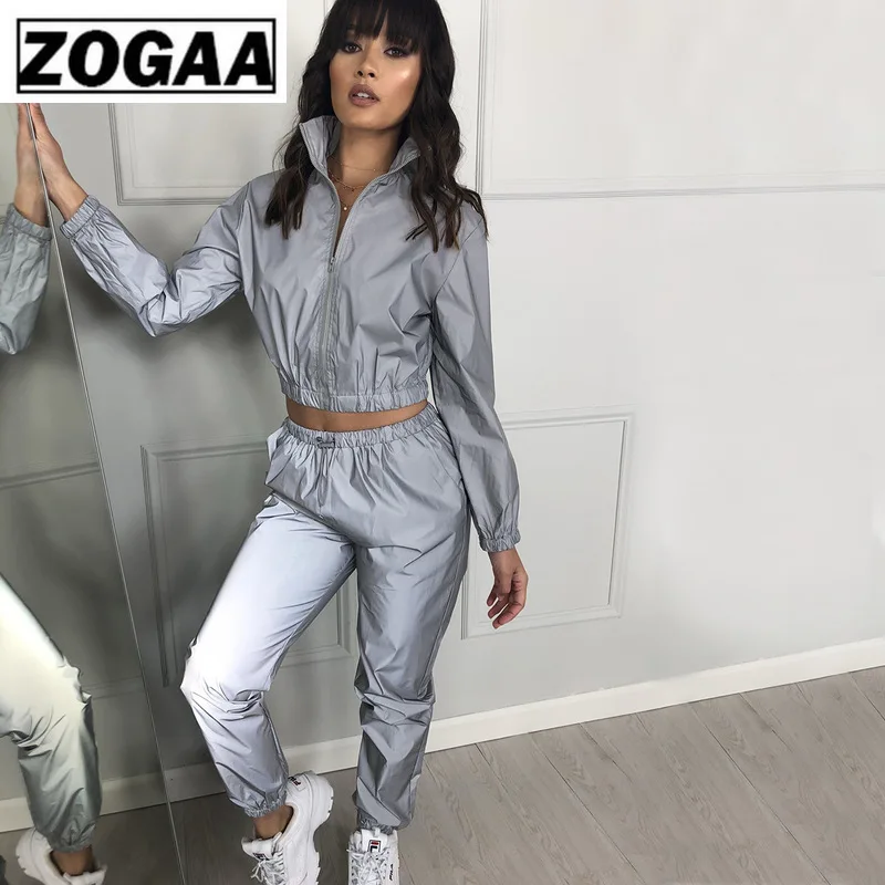 ZOGGA Модный комплект из 2 предметов для фитнеса и женщин безопасный