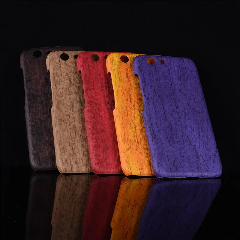 For ZTE Blade Z10 A512 Case Hard PU Leather Retro wood grain Phone A 512/Z 10 Back Cover |
