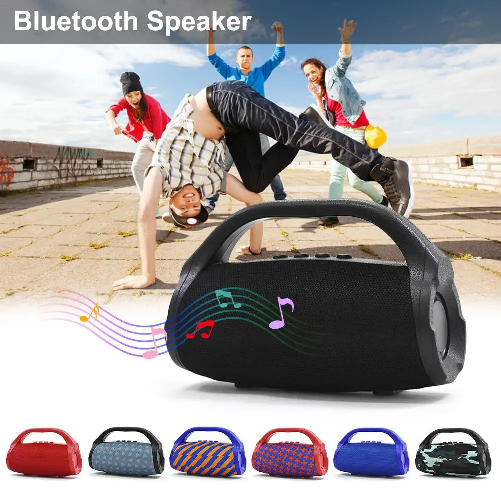 BS118 Bluetooth динамик двойной громкоговоритель Сабвуфер Открытый Портативный вставной карты Мини Bluetooth динамик