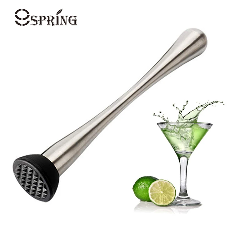Миксер для коктейлей из нержавеющей стали DIY Mojito Drink Muddler Mint Herb Fruit Muddler дробилка для льда молоток вечерние инструменты для бара