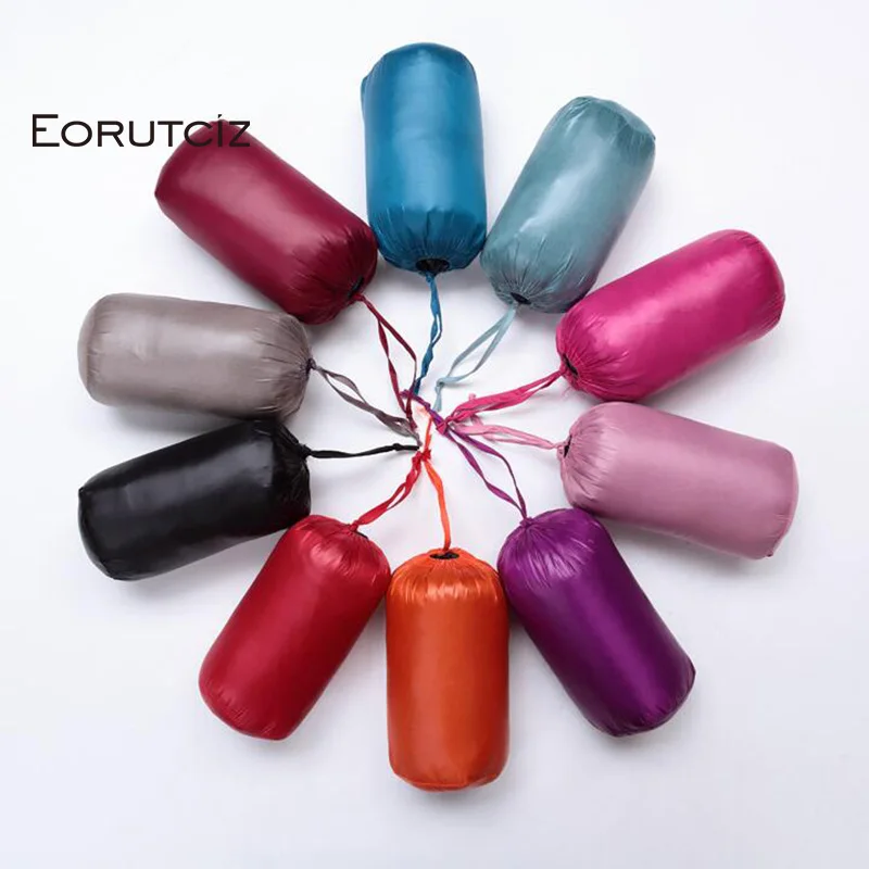 Женский длинный пуховик EORUTCIZ Черный винтажный теплый с капюшоном большой размер