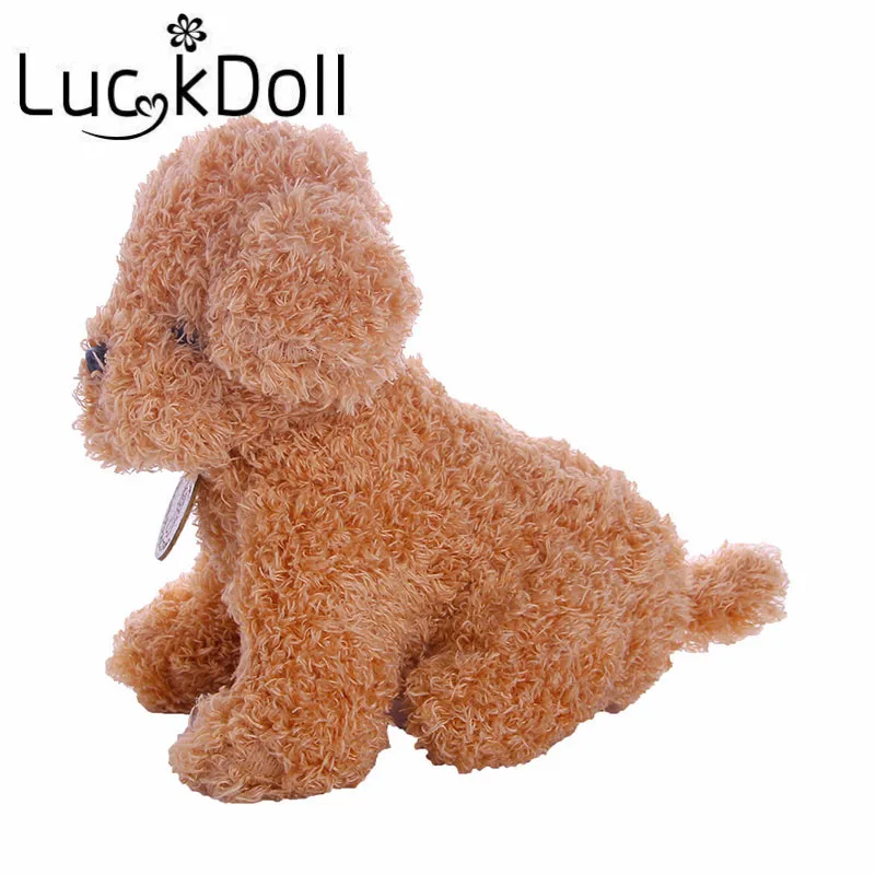LUCKDOLL мягкая плюшевая игрушка собака с ALead подходит 18 дюймов Американский 43 см