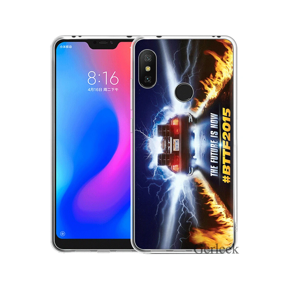 Чехол Desxz BACK TO THE FUTURE для Xiaomi Redmi Note 6 7 3 Pro 4 4X5 5A|Чехлы-накладки| |