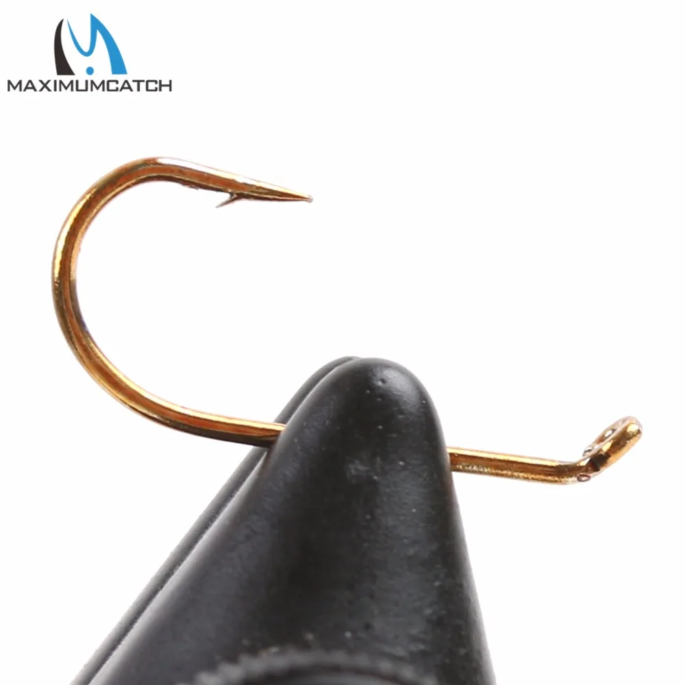 Maximumcatch 100 шт. мушки крючок колючая муха рыболовные Крючки #12 высокого качества