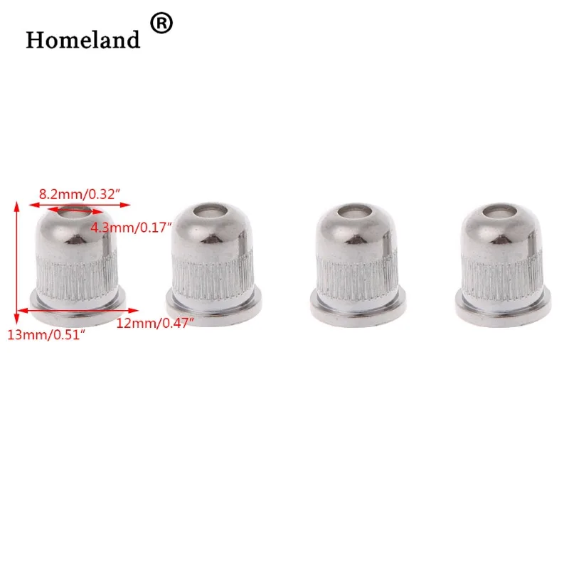 

Guitar Accessories 4 Pcs Electric Bass Guitar String Mounting Ferrules Bushing For Thru Body Parts dropshipping
