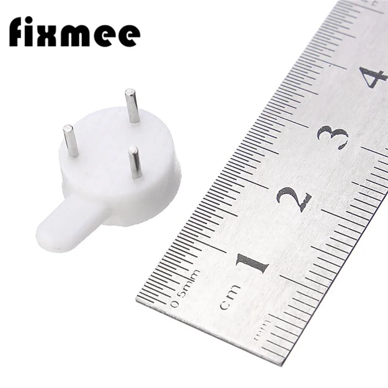 Fixmee 100 шт./лот маленький большой крючок для ногтей пластиковый Невидимый