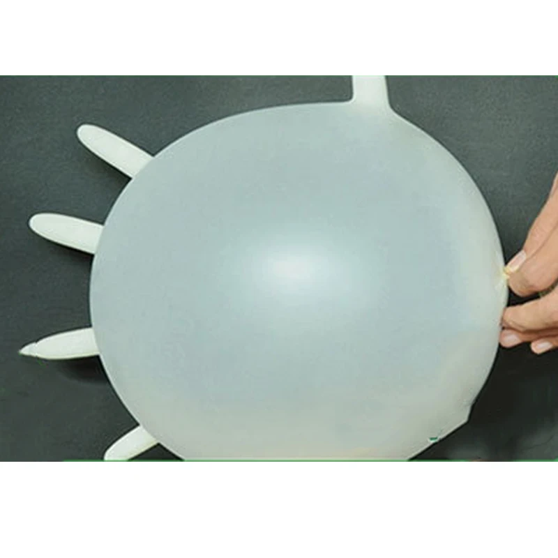 1 Пара Противоскользящие маслостойкие чистящие перчатки одноразовый резиновый