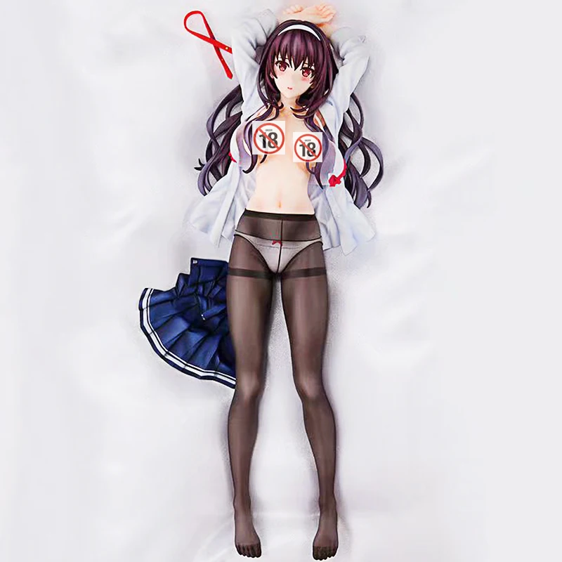 Аниме Saekano: Comes Sollevare un Noioso Fidanzata Utaha Kasumigaoka Cuscino Ver ПВХ фигурка сексуальные аниме