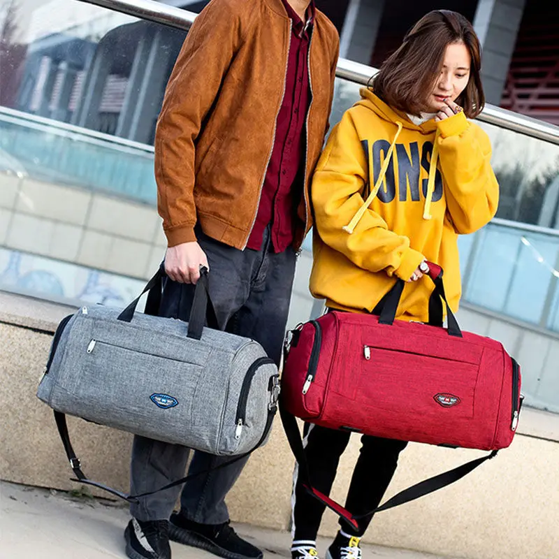 Waterproof Large Travel Bags Outdoor Sports Shoulder Bag Handbags Duffel Men Crossbody Clothes Luggage Durable Pack X399WA | Спорт и