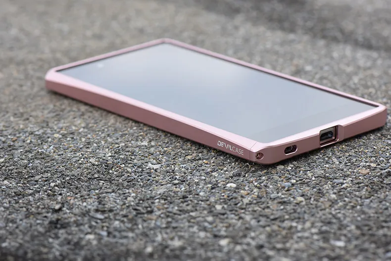 DEVILCASE для SONY XPERIA Z5 Premium 5,5 дюймов бампер из алюминиевого сплава рамка или протектор экрана HD Закаленное стекло пленка