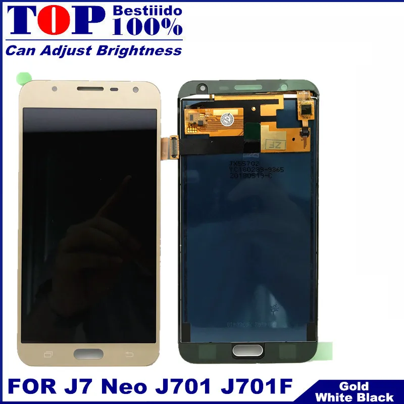 Для samsung Galaxy J7 Neo J701F J701M J701MT J701 ЖК дисплей кодирующий преобразователь сенсорного