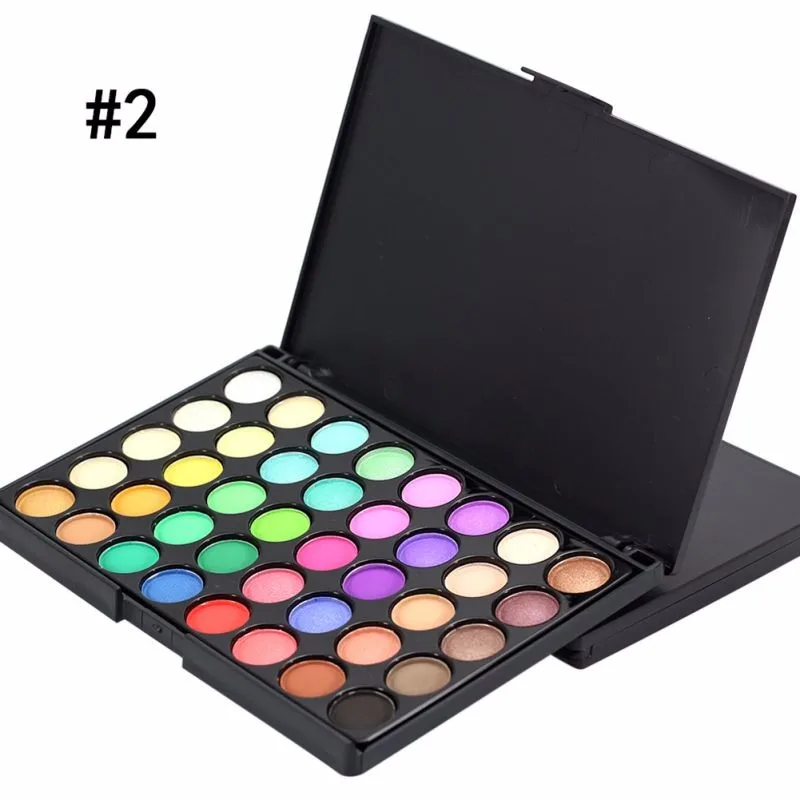Косметика для лица макияж натуральные матовые тени для век Pallete Brighten мерцающие тени для век палитра для макияжа инструмент 40 цветов/набор дропшиппинг