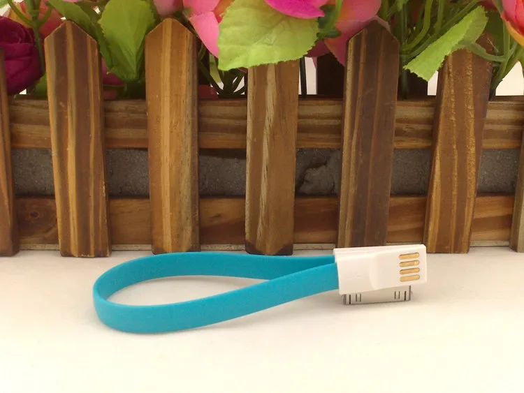 21 см короткая Магнитная линия передачи данных модная Плоская Лапша 8-контактный