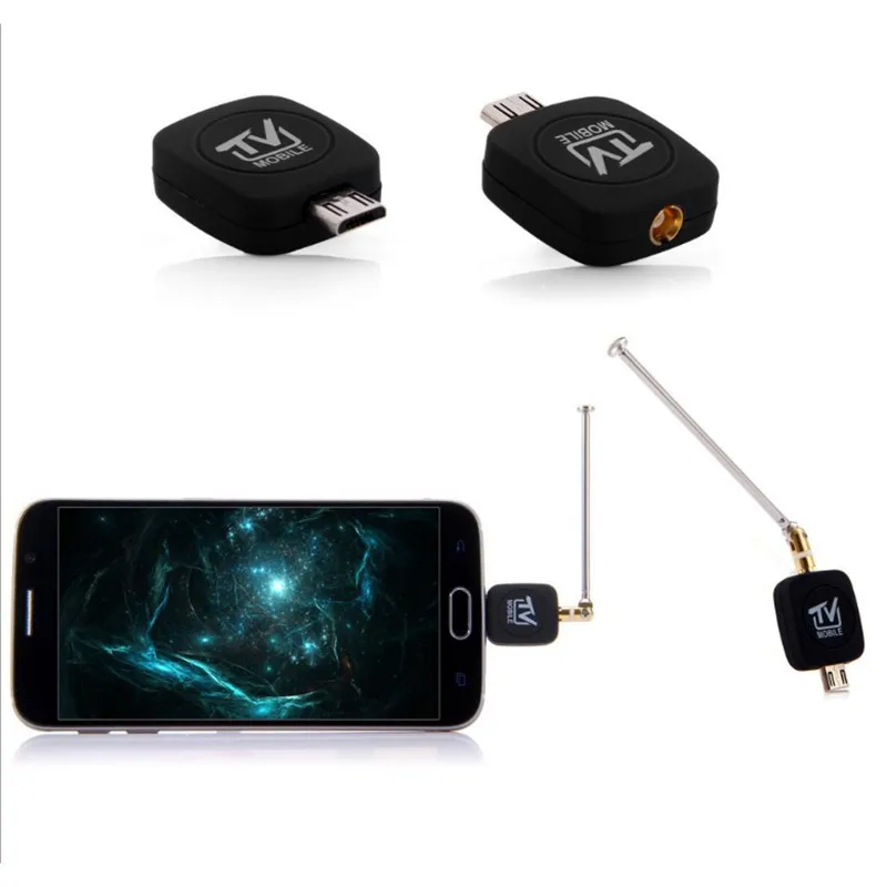 Мини микро USB DVB-T тюнер ТВ приемник ключ антенна DVB T HD цифровой мобильный