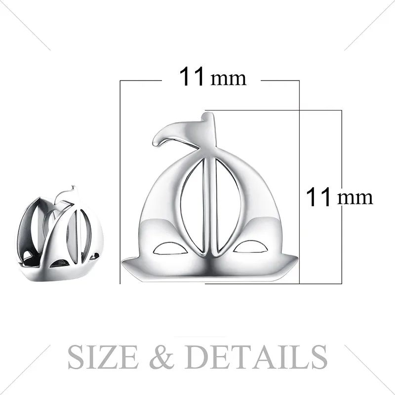 JewelryPalace 925 пробы серебро море любви Парусник Очарование Бусины Для мамочек и дочери Новая горячая Распродажа красивые подарки
