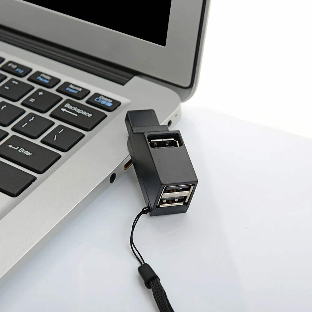 Популярный портативный мини концентратор USB 2 0 3 порта 480 Мбит/с высокоскоростной