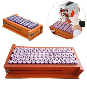 SUNKKO универсальное регулируемое аккумуляторное крепление для точечной сварки фиксированное Крепление для блока литиевых батарей мощностью 18650 26650 32650