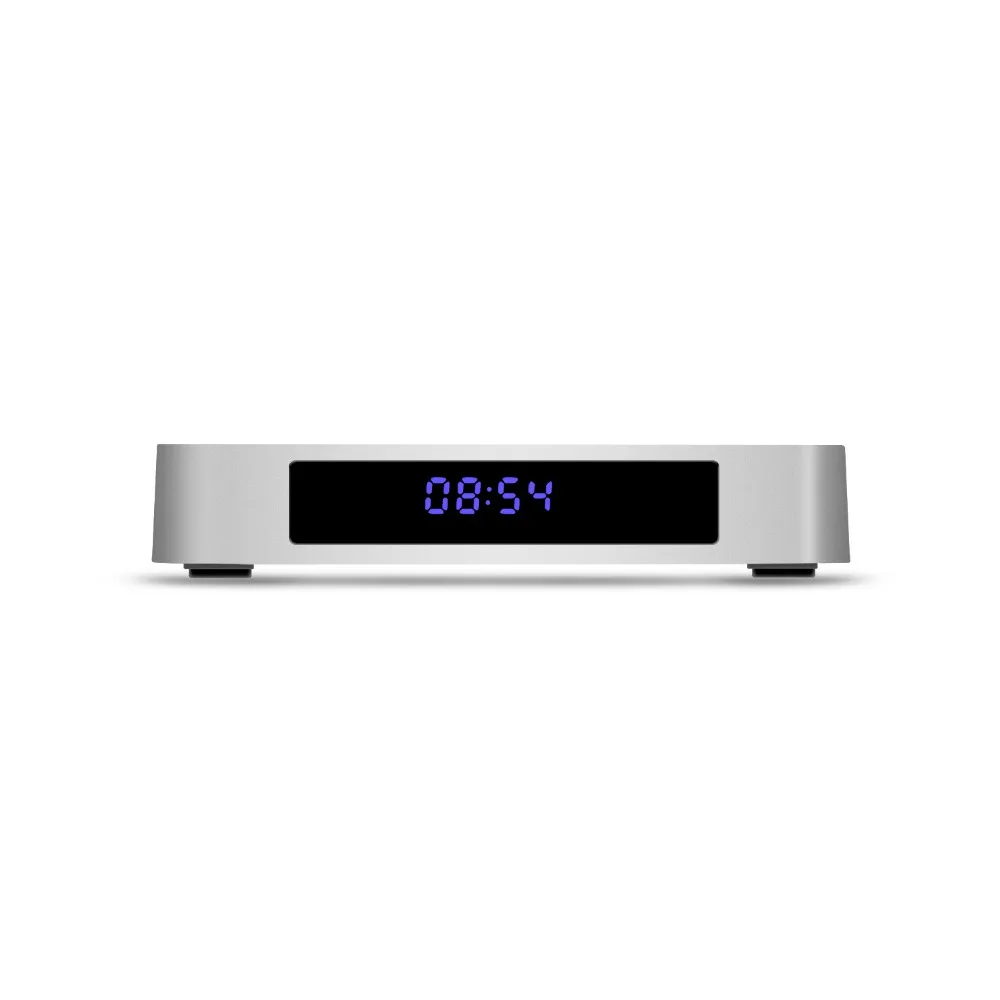 Scishion Ай одна android tv box RK3328 Quad Core 4G DDR3 B 32 ГБ Bluetooth 4 0 K HD медиаплеер 2.4g wifi цифровые