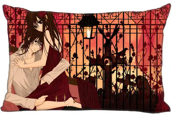 Rectangle Pillowcase Прямоугольные Наволочки на молнии с изображением рыцаря вампира на заказ 35x45 см(принт с одной стороны) 180516-21-18 - Цвет: Rectangle Pillowcase