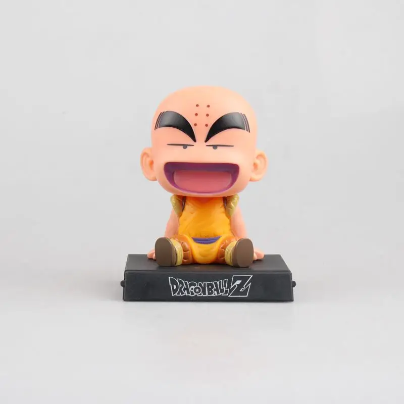 Kuririn no box 2 стиля аниме Dragon Ball Z Goku Kuririn украшение автомобиля телефон кронштейн фигурка ПВХ фигурка модель игрушки мобильная база горячий подарок - Цвет: Kuririn no box