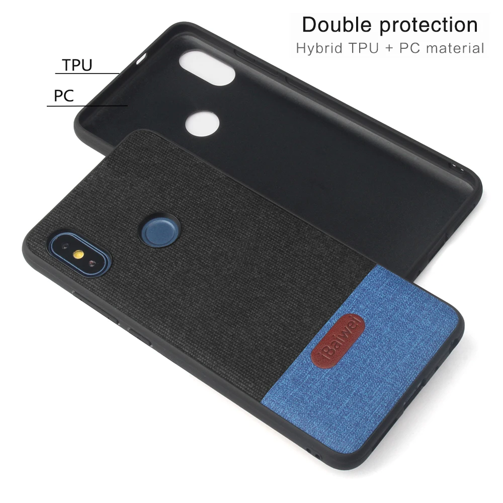 Тканевый чехол для Xiaomi Redmi Note 6 Pro Note5 глобальная версия Funda задняя крышка