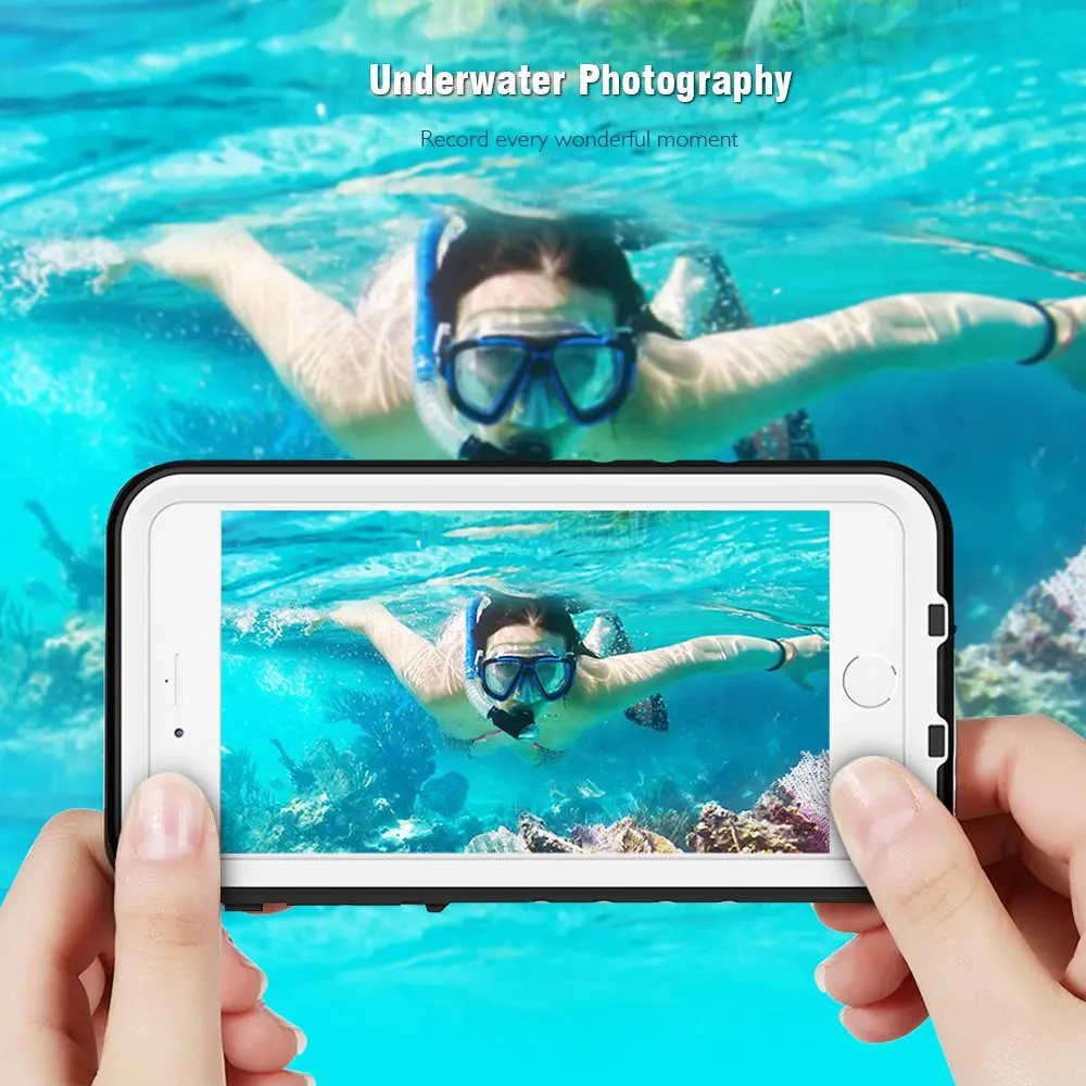 FLOVEME водонепроницаемый чехол для телефона iPhone 8 Plus модные водонепроницаемые