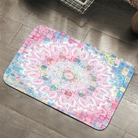 mandala carpets geometric pattern bathroom floor mats toilet rugs kitchen area rug pads absorbent front door mats