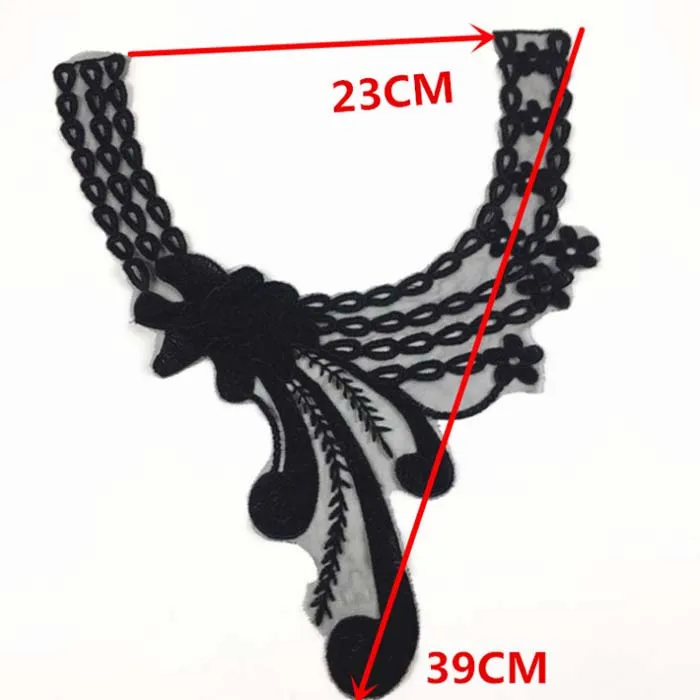 Нашивки ткань воротник отделка аппликация на вырез горловины для