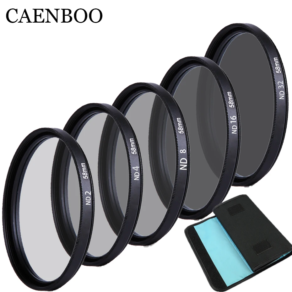 Фильтр нейтральной плотности для объектива камеры Canon Nikon|filter nd2|lens filter bagneutral density |