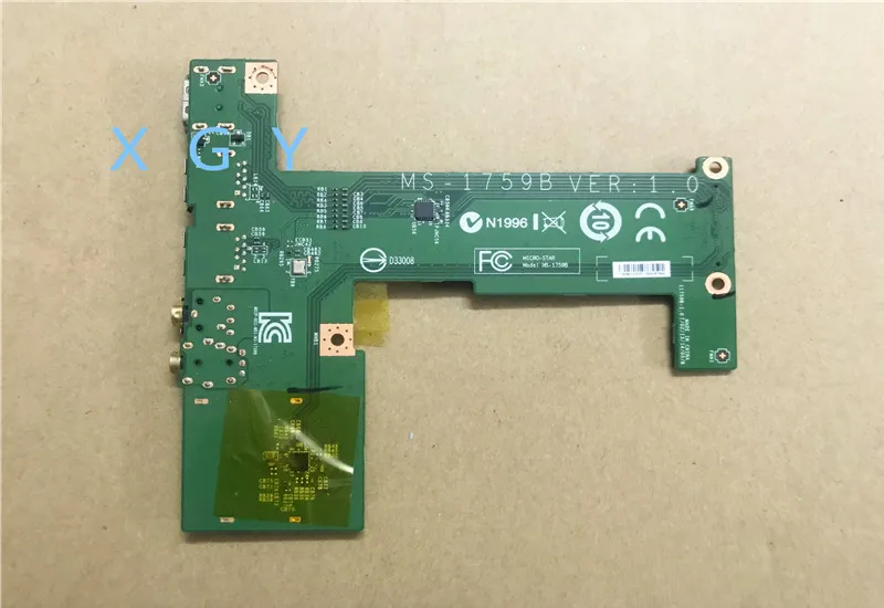 Для MSI FOR GE70 MS-1759 Подлинная HDMI аудио USB-порт печатная плата MS-1759B 100% тест ok |