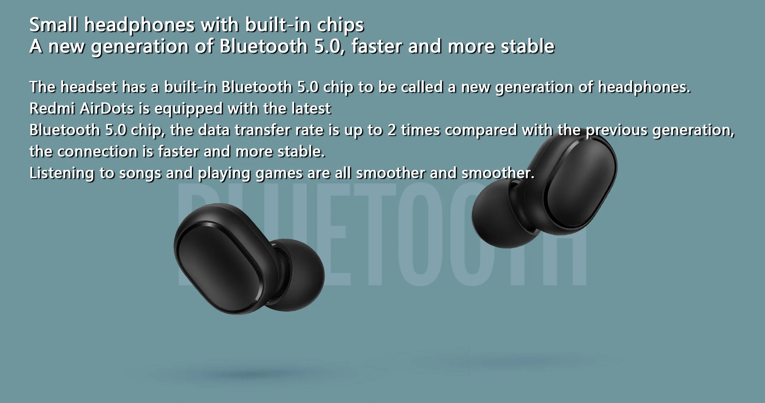 Xiaomi Redmi Airdots TWS Bluetooth наушники, стерео бас беспроводная гарнитура шумоподавления с микрофоном Handsfree наушники AI управление