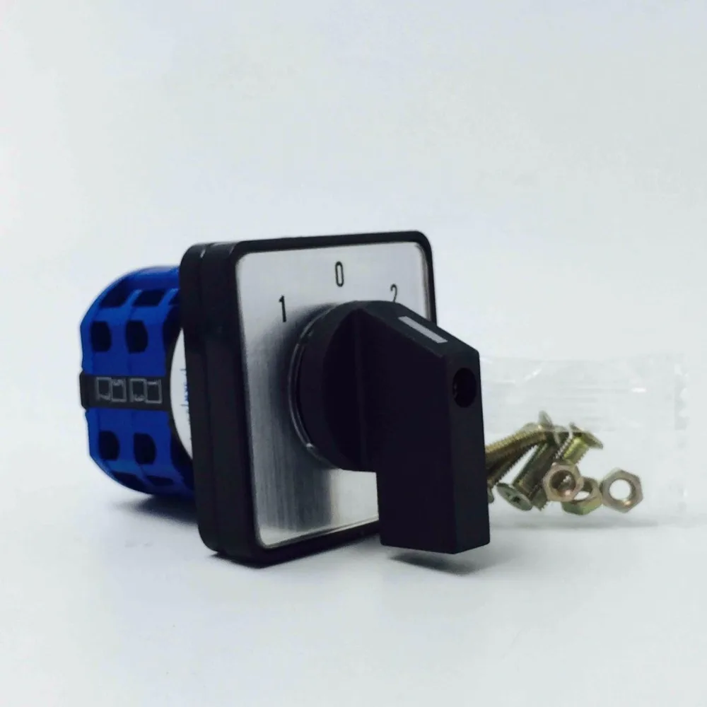 LW26 20D0412/2 Универсальный сменный переключатель 3 архива 2 секции Вращающаяся ручка